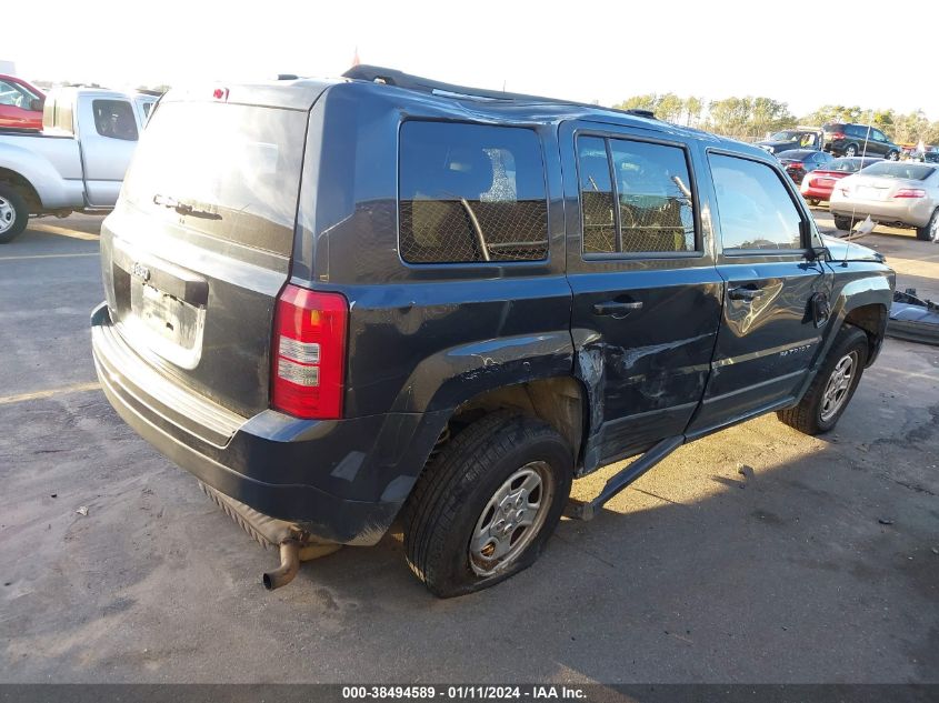 2014 JEEP PATRIOT SPORT - 1C4NJPBA9ED676691