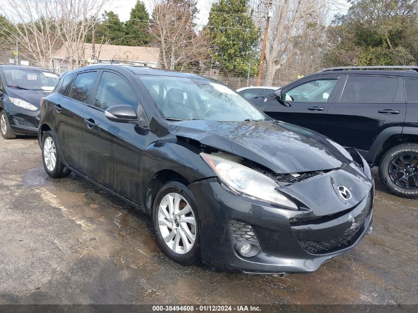 2013 MAZDA MAZDA3 I GRAND TOURING - JM1BL1M77D1765705