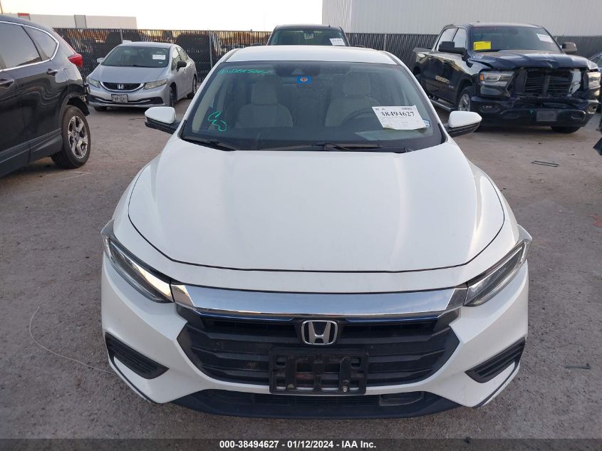 2019 HONDA INSIGHT EX - 19XZE4F52KE012096