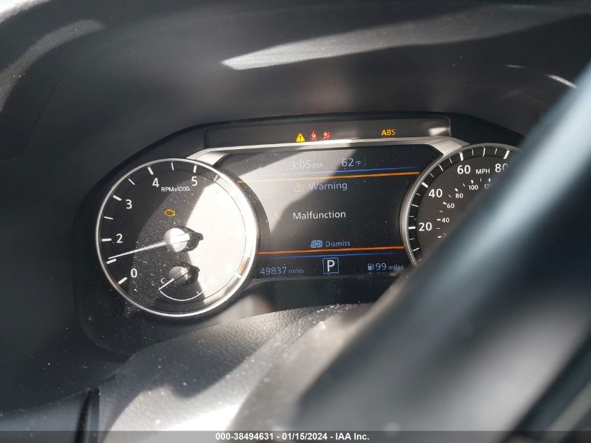 2021 NISSAN ALTIMA SV - 1N4BL4DV1MN415517