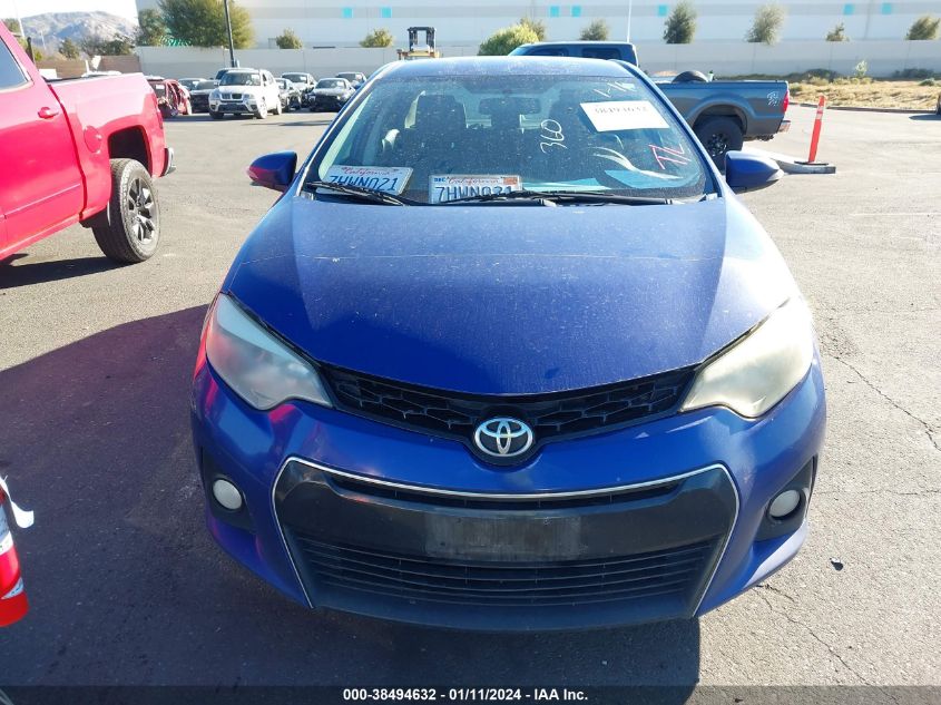 2015 TOYOTA COROLLA S PLUS - 5YFBURHE3FP242748
