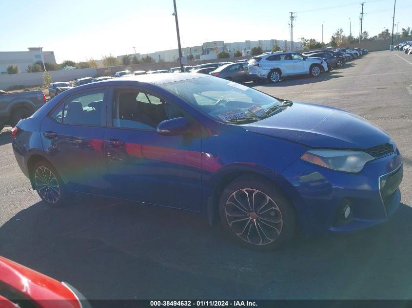 2015 TOYOTA COROLLA S PLUS - 5YFBURHE3FP242748
