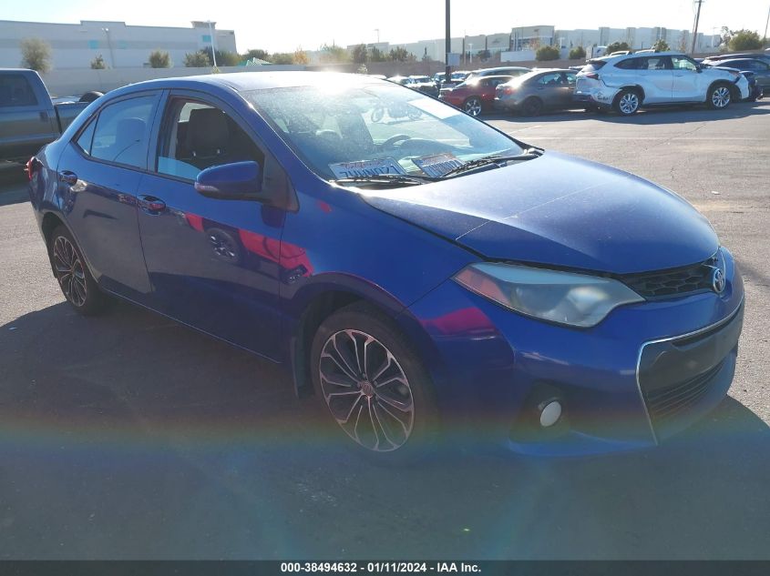 2015 TOYOTA COROLLA S PLUS - 5YFBURHE3FP242748