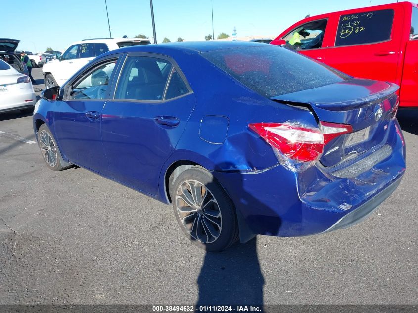 2015 TOYOTA COROLLA S PLUS - 5YFBURHE3FP242748