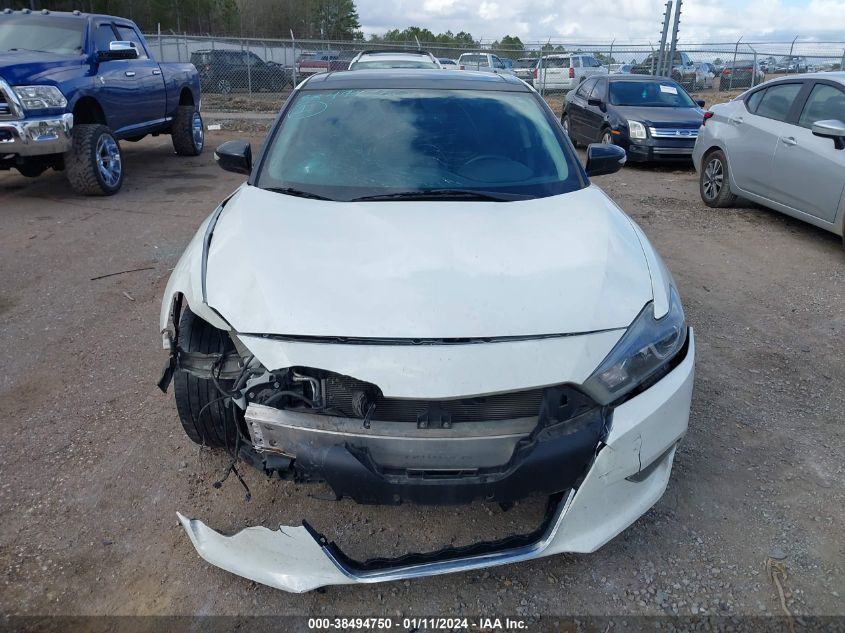2018 NISSAN MAXIMA 3.5S/SV/SL/SR/PLAT - 1N4AA6AP7JC368553