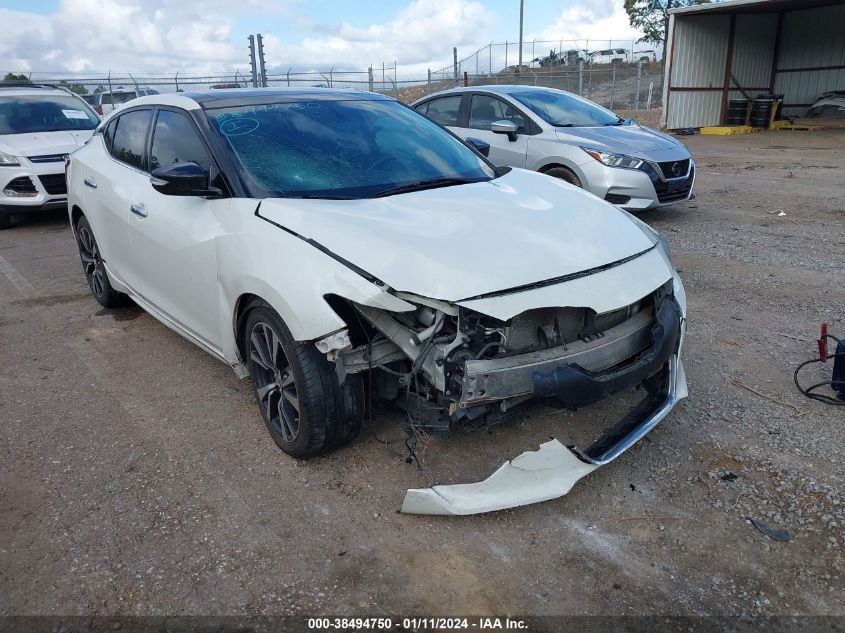 2018 NISSAN MAXIMA 3.5S/SV/SL/SR/PLAT - 1N4AA6AP7JC368553