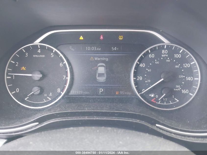 2018 NISSAN MAXIMA 3.5S/SV/SL/SR/PLAT - 1N4AA6AP7JC368553