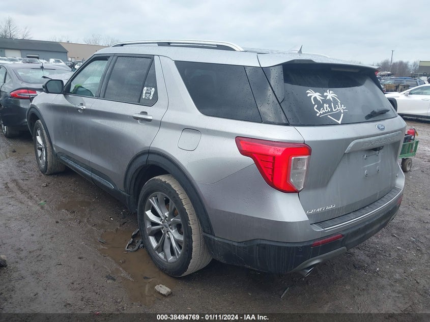 VIN 1FMSK8FH7LGC03554 2020 FORD EXPLORER LIMITED