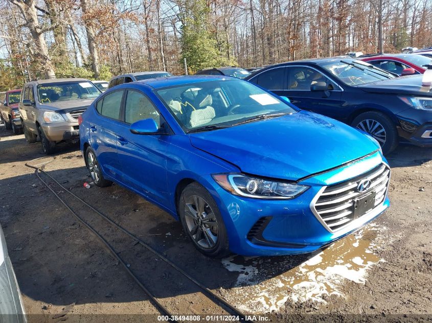2018 HYUNDAI ELANTRA SEL - 5NPD84LF1JH220723