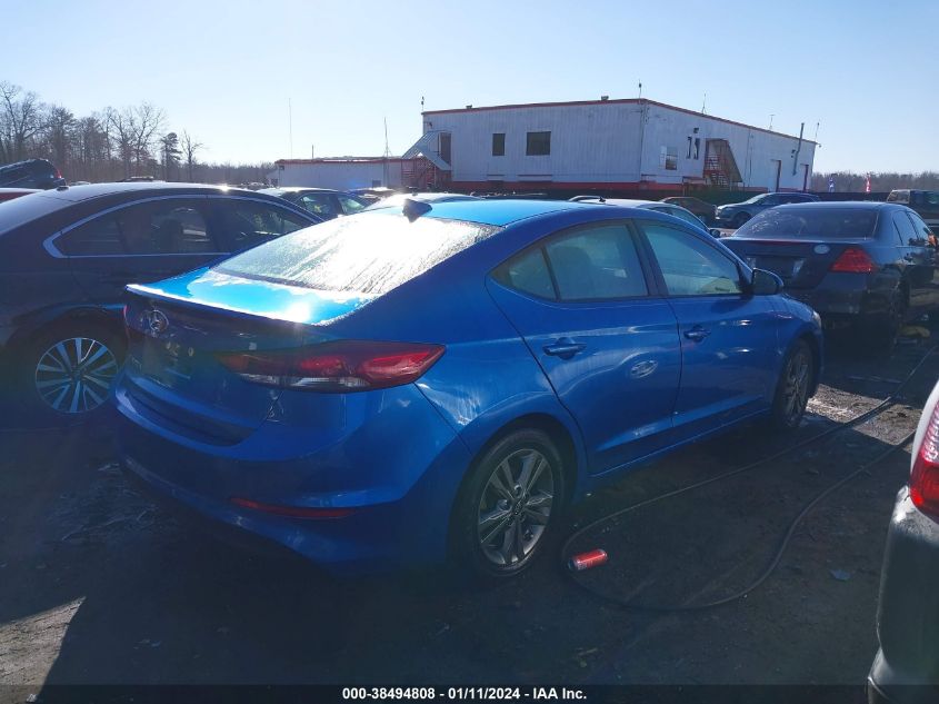 2018 HYUNDAI ELANTRA SEL - 5NPD84LF1JH220723