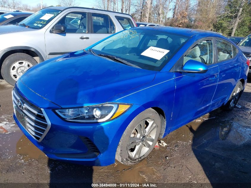 2018 HYUNDAI ELANTRA SEL - 5NPD84LF1JH220723