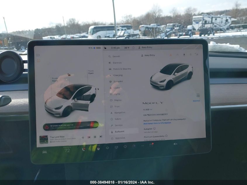 2023 TESLA MODEL Y - 7SAYGDEEXPA080767