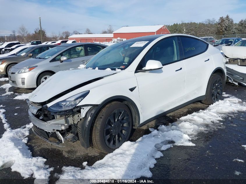 2023 TESLA MODEL Y - 7SAYGDEEXPA080767