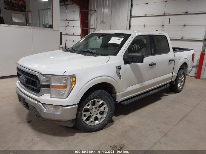 2021 FORD F-150 XLT - 1FTFW1E86MKE70024