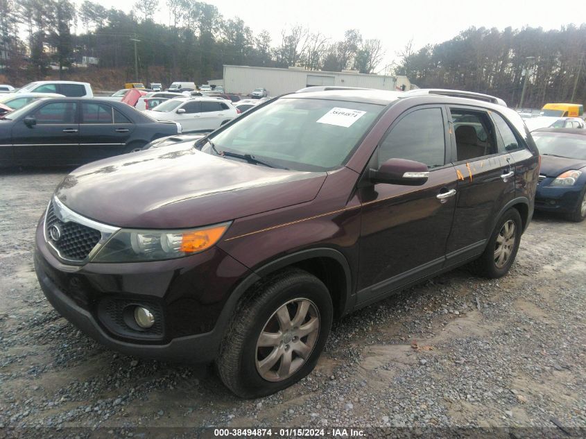 2013 KIA SORENTO LX - 5XYKT3A62DG382374