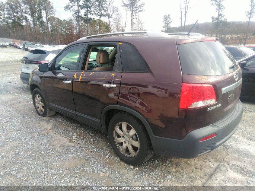 2013 KIA SORENTO LX - 5XYKT3A62DG382374