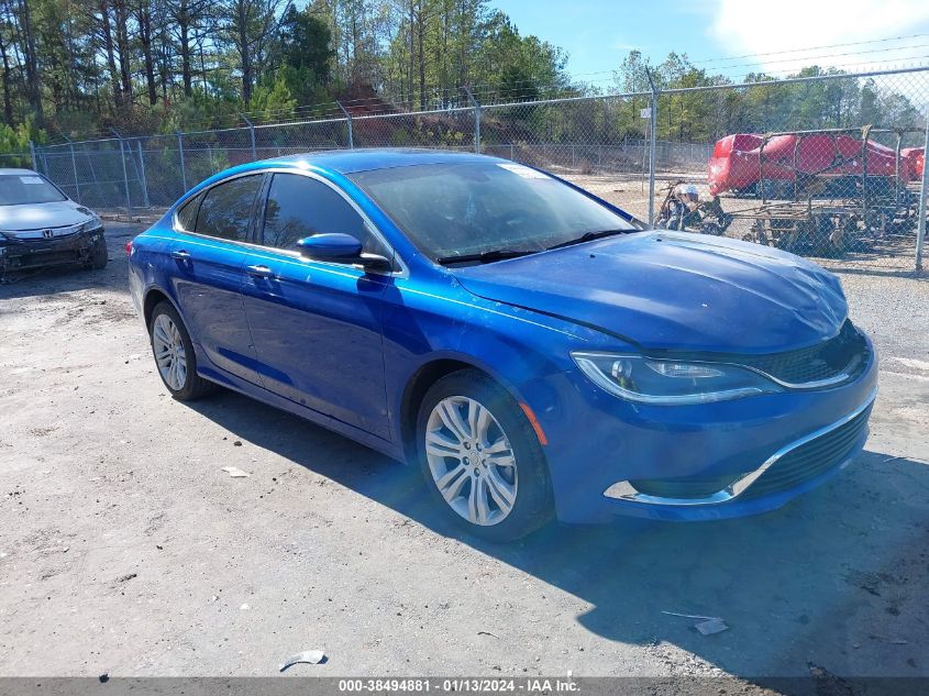 2015 CHRYSLER 200 LIMITED - 1C3CCCAB2FN623593
