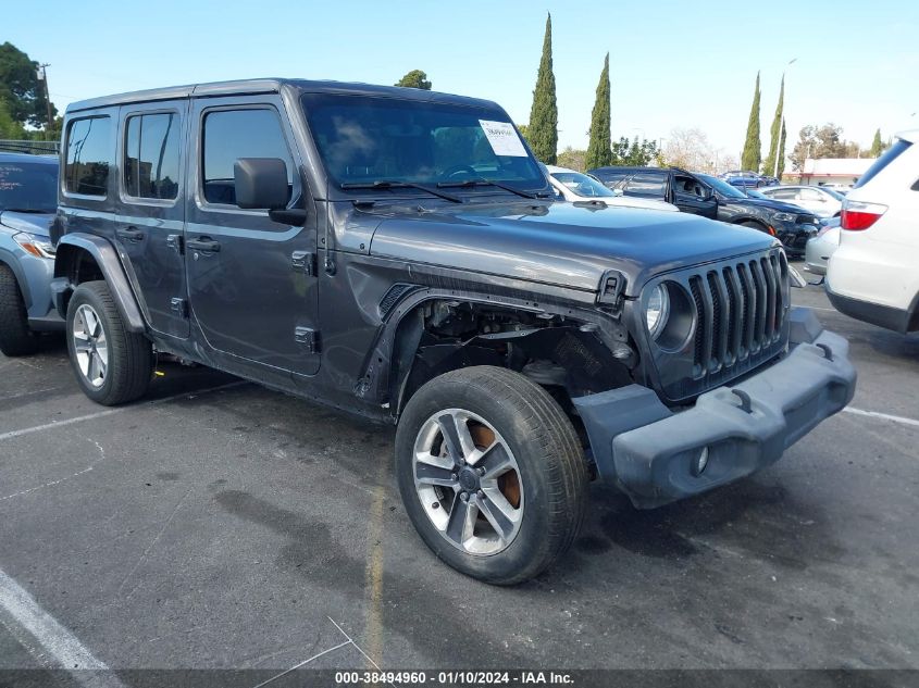 2020 JEEP WRANGLER UNLIMITED SAHARA - 1C4HJXEN6LW20745