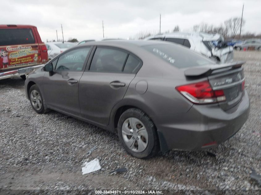 2014 HONDA CIVIC LX - 19XFB2F54EE000536
