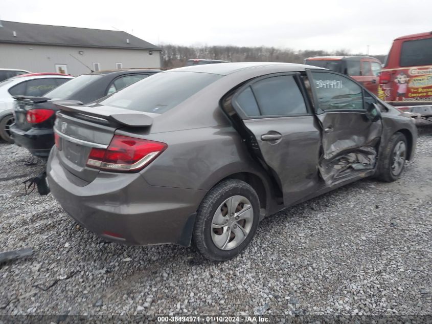 2014 HONDA CIVIC LX - 19XFB2F54EE000536