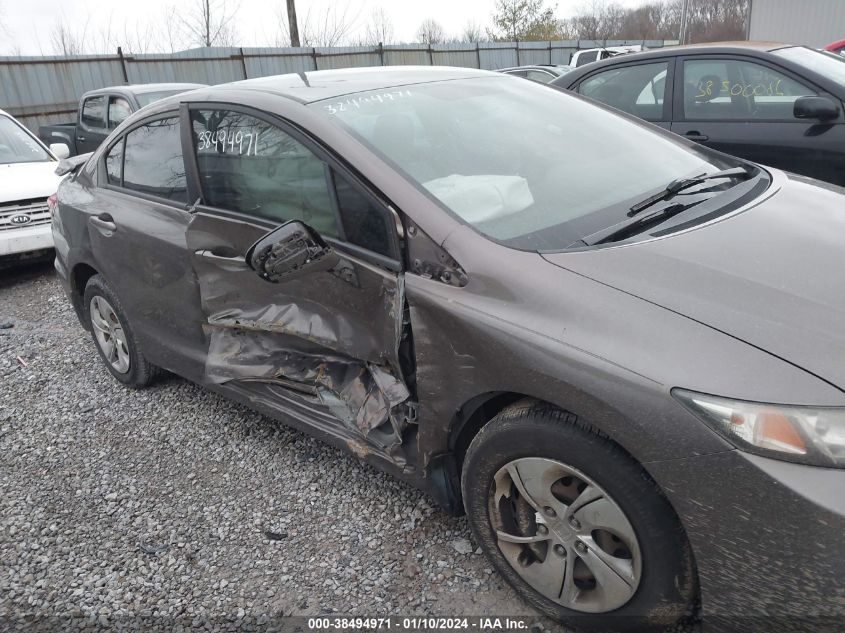 2014 HONDA CIVIC LX - 19XFB2F54EE000536