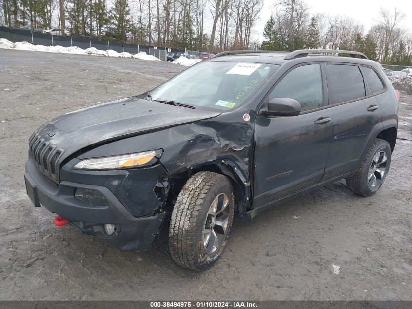 VIN 1C4PJMBS4HW634275 2017 JEEP CHEROKEE TRAILHAWK 4X4