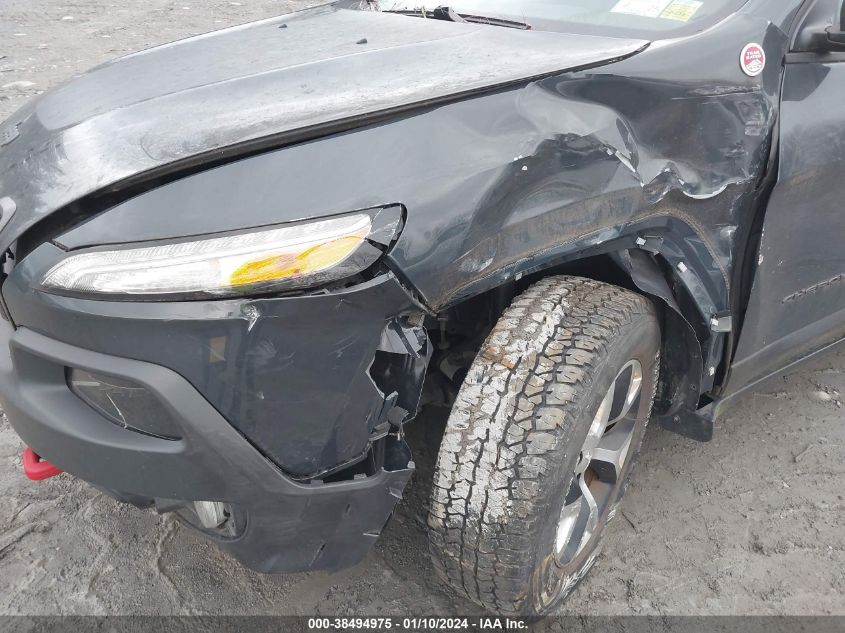 VIN 1C4PJMBS4HW634275 2017 JEEP CHEROKEE TRAILHAWK 4X4