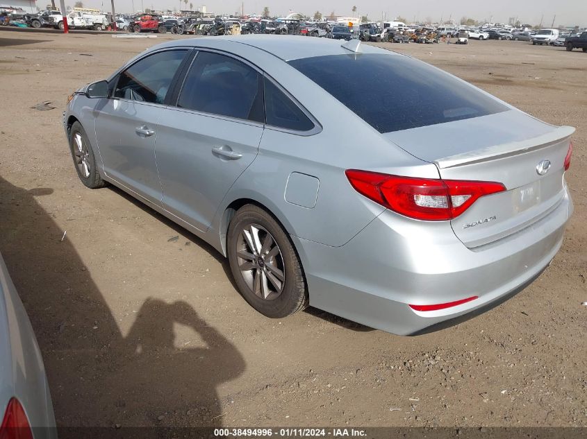 2016 HYUNDAI SONATA SE - 5NPE24AF2GH387240