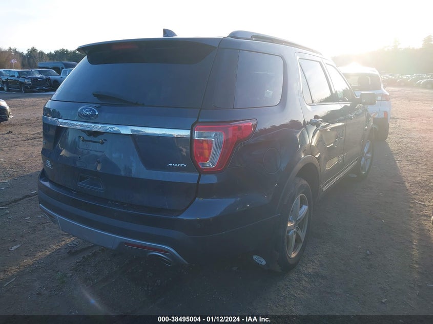 VIN 1FM5K8D87HGC97992 2017 FORD EXPLORER XLT
