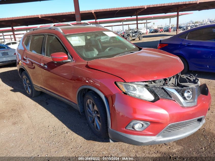 2016 NISSAN ROGUE S/SL/SV - 5N1AT2MT4GC858913