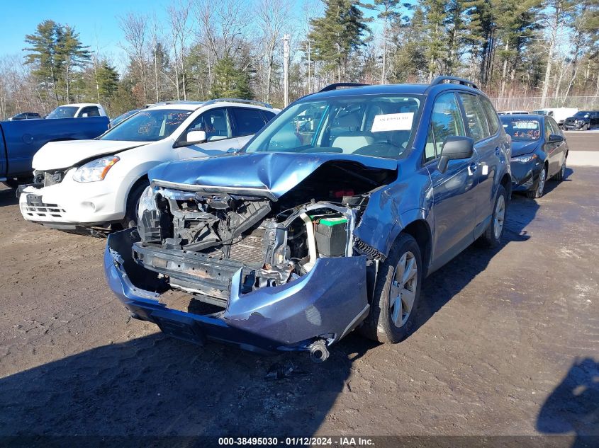 2015 SUBARU FORESTER 2.5I - JF2SJABC1FH810042
