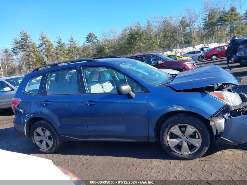 2015 SUBARU FORESTER 2.5I - JF2SJABC1FH810042