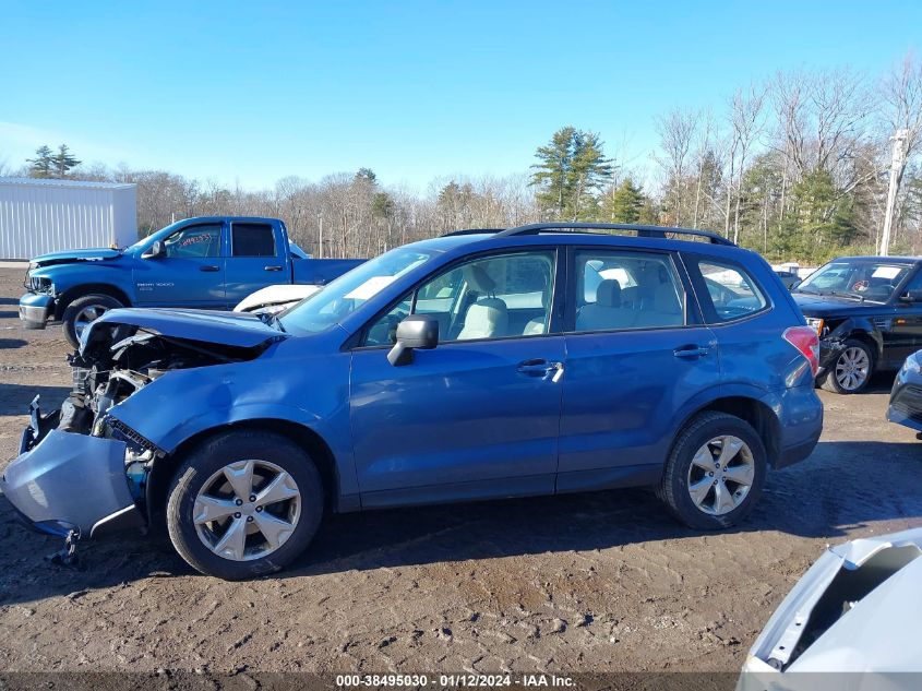 2015 SUBARU FORESTER 2.5I - JF2SJABC1FH810042