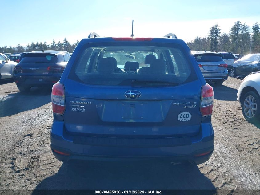 2015 SUBARU FORESTER 2.5I - JF2SJABC1FH810042