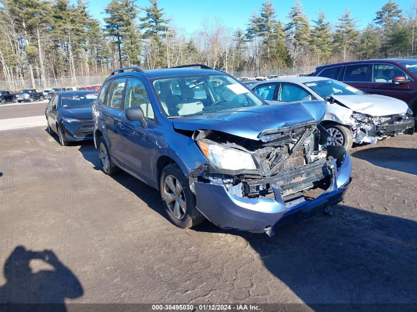 2015 SUBARU FORESTER 2.5I - JF2SJABC1FH810042