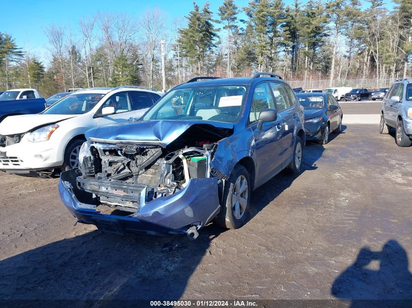 2015 SUBARU FORESTER 2.5I - JF2SJABC1FH810042