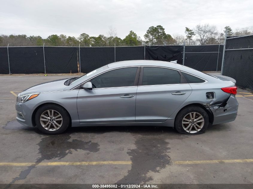 2015 HYUNDAI SONATA SE - 5NPE24AF1FH052176