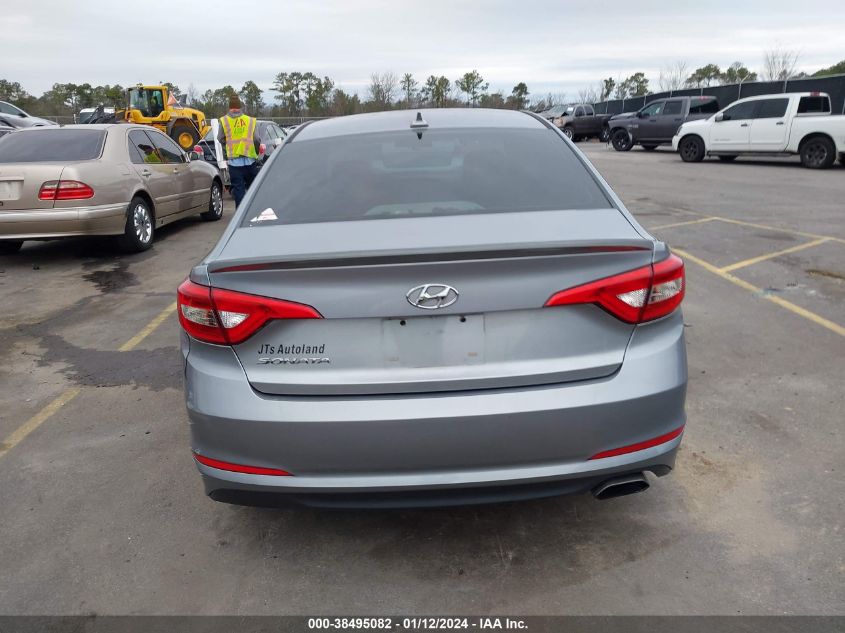 2015 HYUNDAI SONATA SE - 5NPE24AF1FH052176