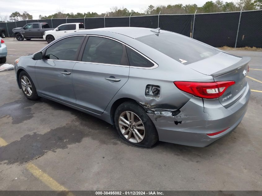 2015 HYUNDAI SONATA SE - 5NPE24AF1FH052176