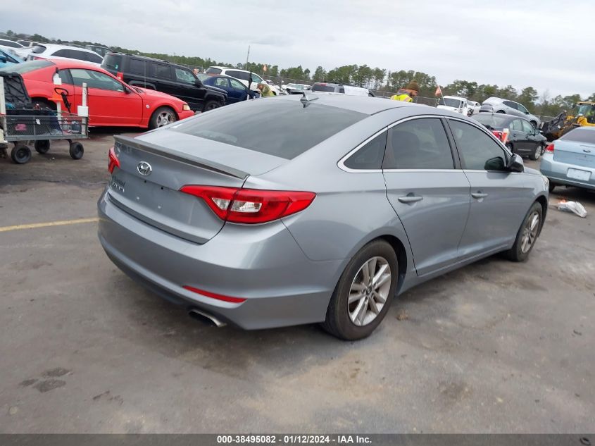 2015 HYUNDAI SONATA SE - 5NPE24AF1FH052176