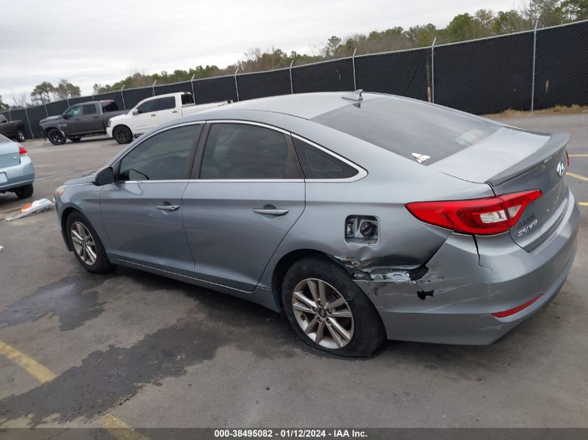 2015 HYUNDAI SONATA SE - 5NPE24AF1FH052176