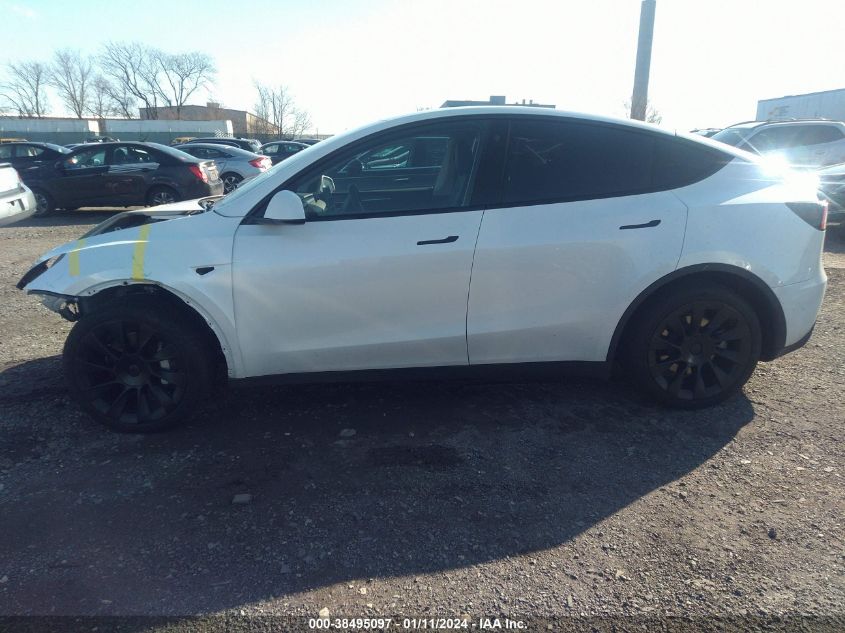 2023 TESLA MODEL Y AWD/LONG RANGE DUAL MOTOR ALL-WHEEL DRIVE - 7SAYGDEE8PA036248