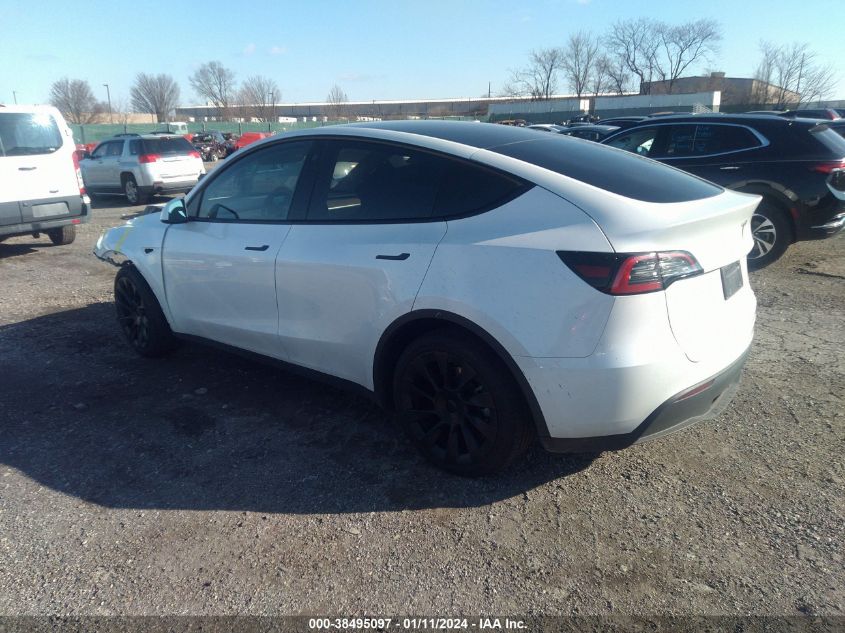 2023 TESLA MODEL Y AWD/LONG RANGE DUAL MOTOR ALL-WHEEL DRIVE - 7SAYGDEE8PA036248