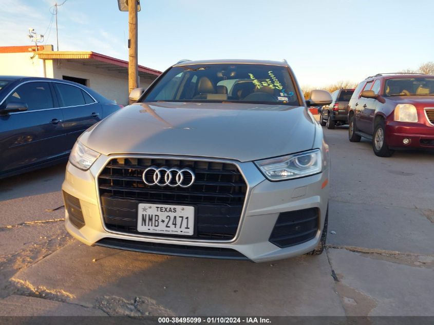 2016 AUDI Q3 2.0T PREMIUM PLUS - WA1BFCFSXGR022489