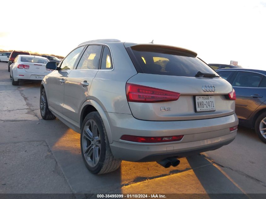 2016 AUDI Q3 2.0T PREMIUM PLUS - WA1BFCFSXGR022489