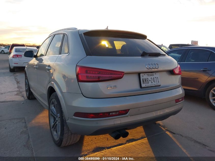 2016 AUDI Q3 2.0T PREMIUM PLUS - WA1BFCFSXGR022489