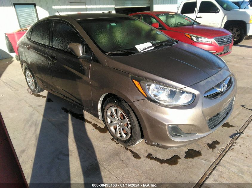 2013 HYUNDAI ACCENT GLS/GS - KMHCT4AEXDU329014