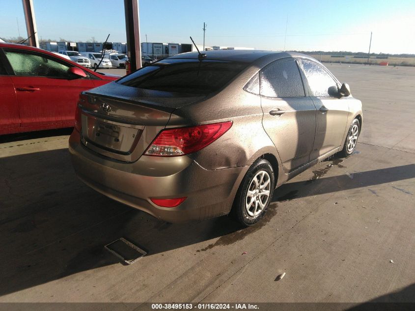 2013 HYUNDAI ACCENT GLS/GS - KMHCT4AEXDU329014
