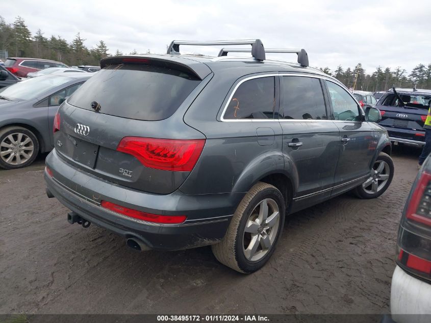 2014 AUDI Q7 PREMIUM PLUS - WA1LGAFE0ED009082