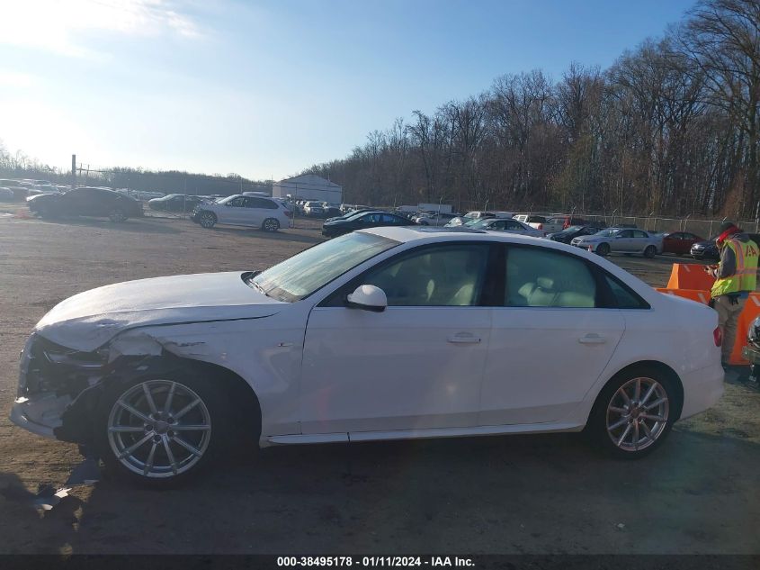 2016 AUDI A4 PREMIUM PLUS S-LINE - WAUFFAFL5GN017855
